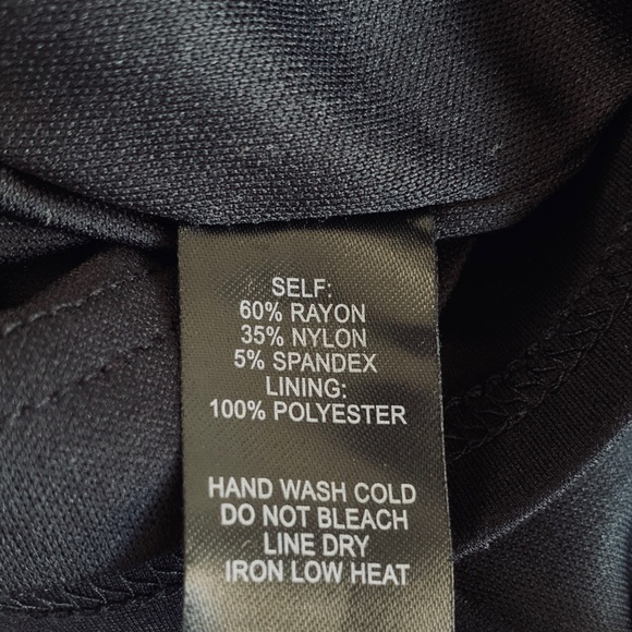 LULU’S GIMME SOME FLAIR BLACK FLOUNCE SLEEVE BODYCON DRESS - Picture 9 of 16